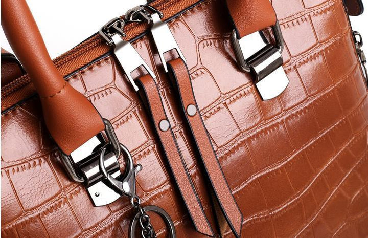 Evelyn - Set of 4 Leather Bags Everyday Elegance (Buy 1 and Get 1 Free)