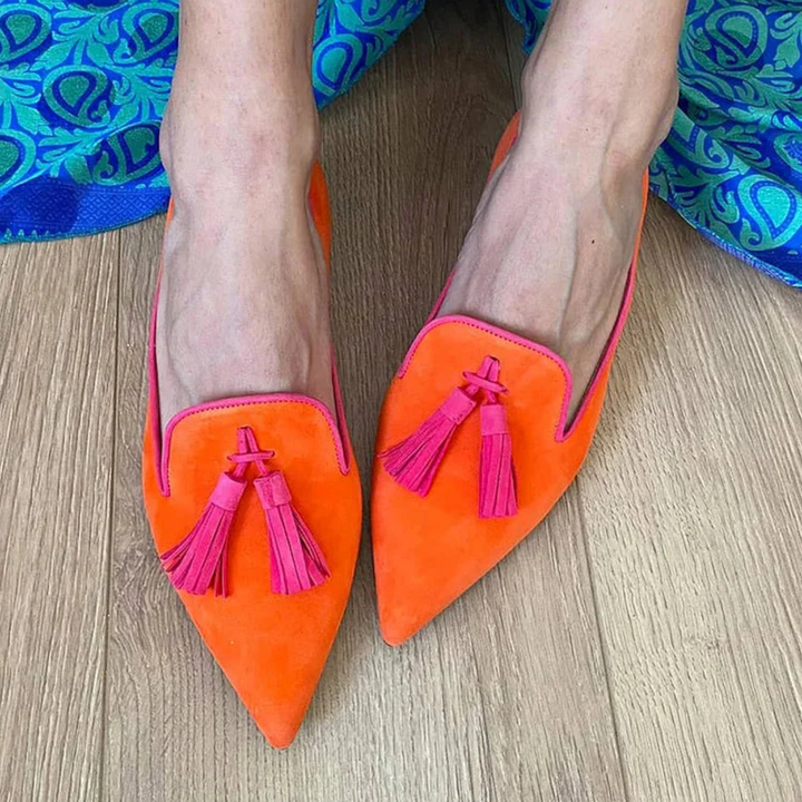 Moccasin with Elegant Tassels