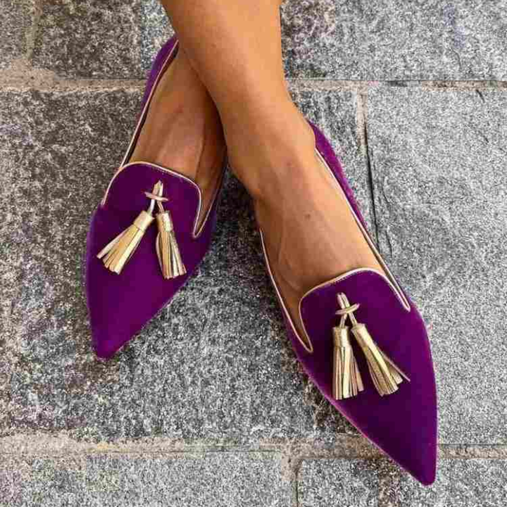 Moccasin with Elegant Tassels