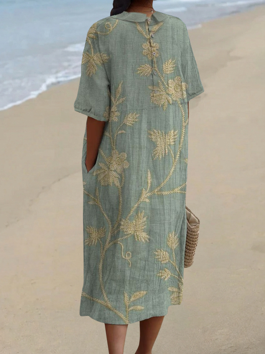 Merel - Vintage Floral Dress