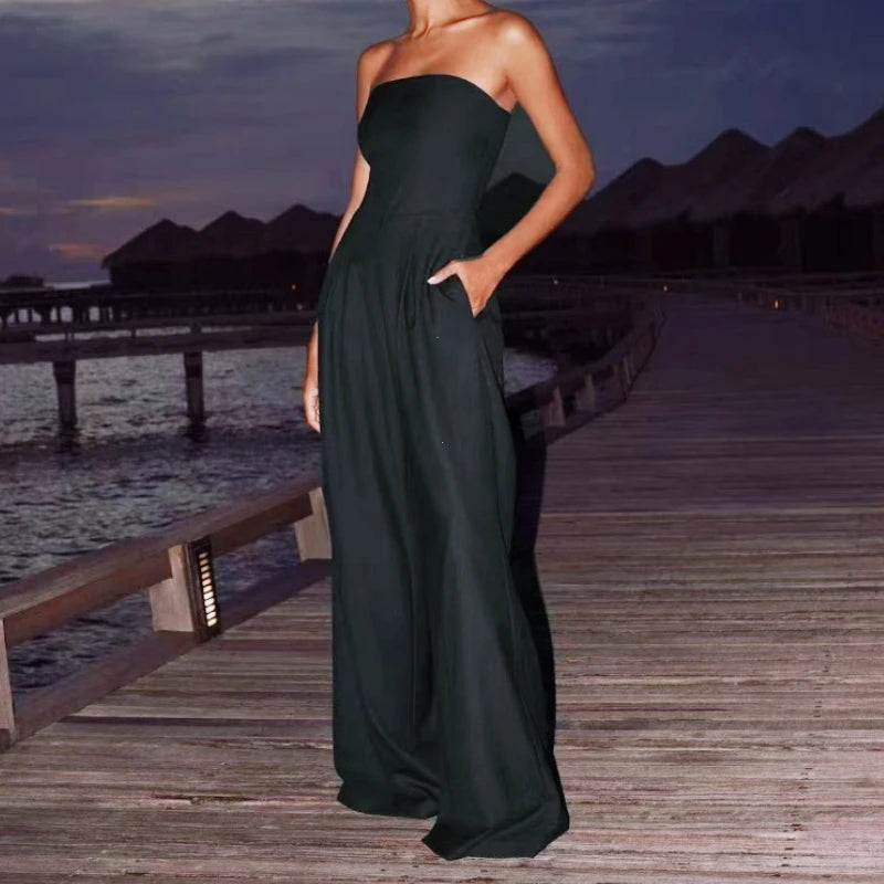 Marina – Elegant and Fluid in Navy Blue