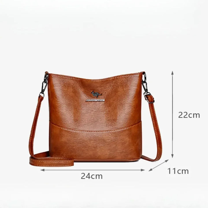 Bolso bandolera de piel de diseñador