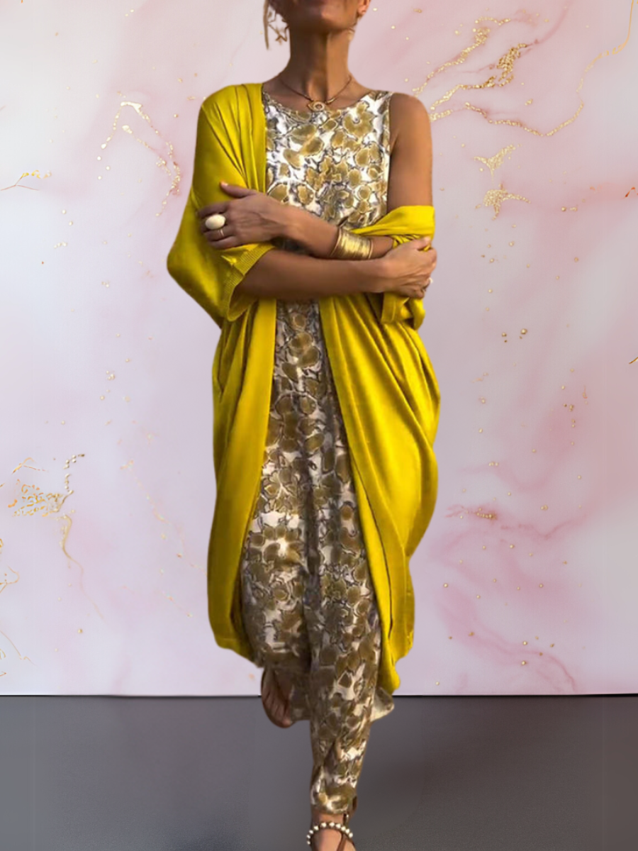 Melanie™ | Elegant dress with vest