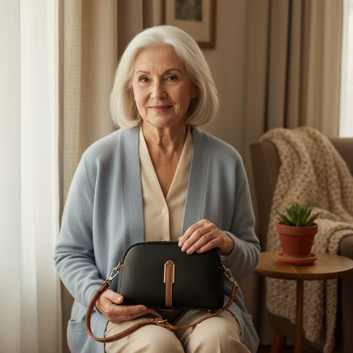 Mila Leather Shoulder Bag (Buy 1 Get 1 Free)