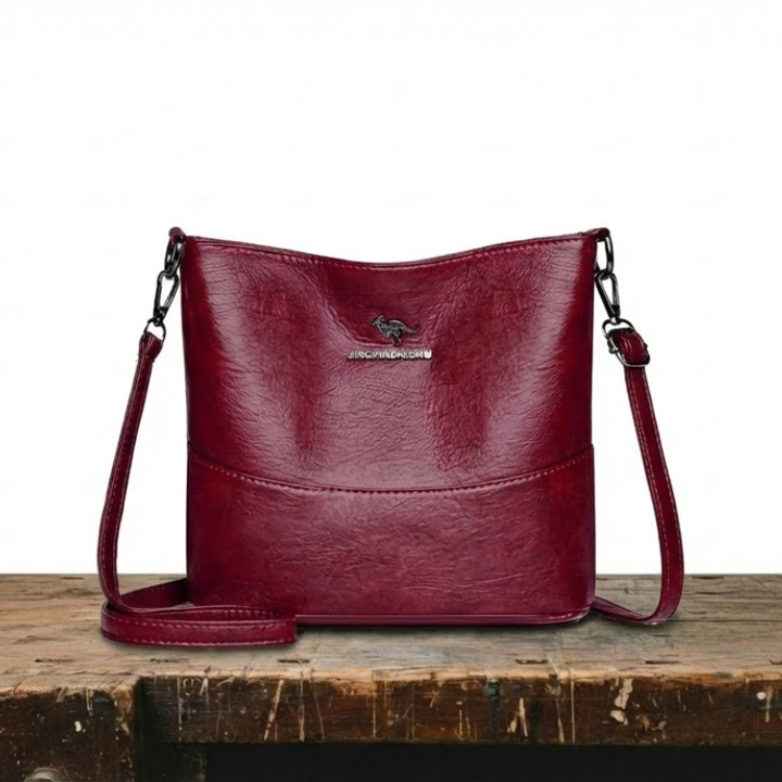 Bolso bandolera de piel de diseñador