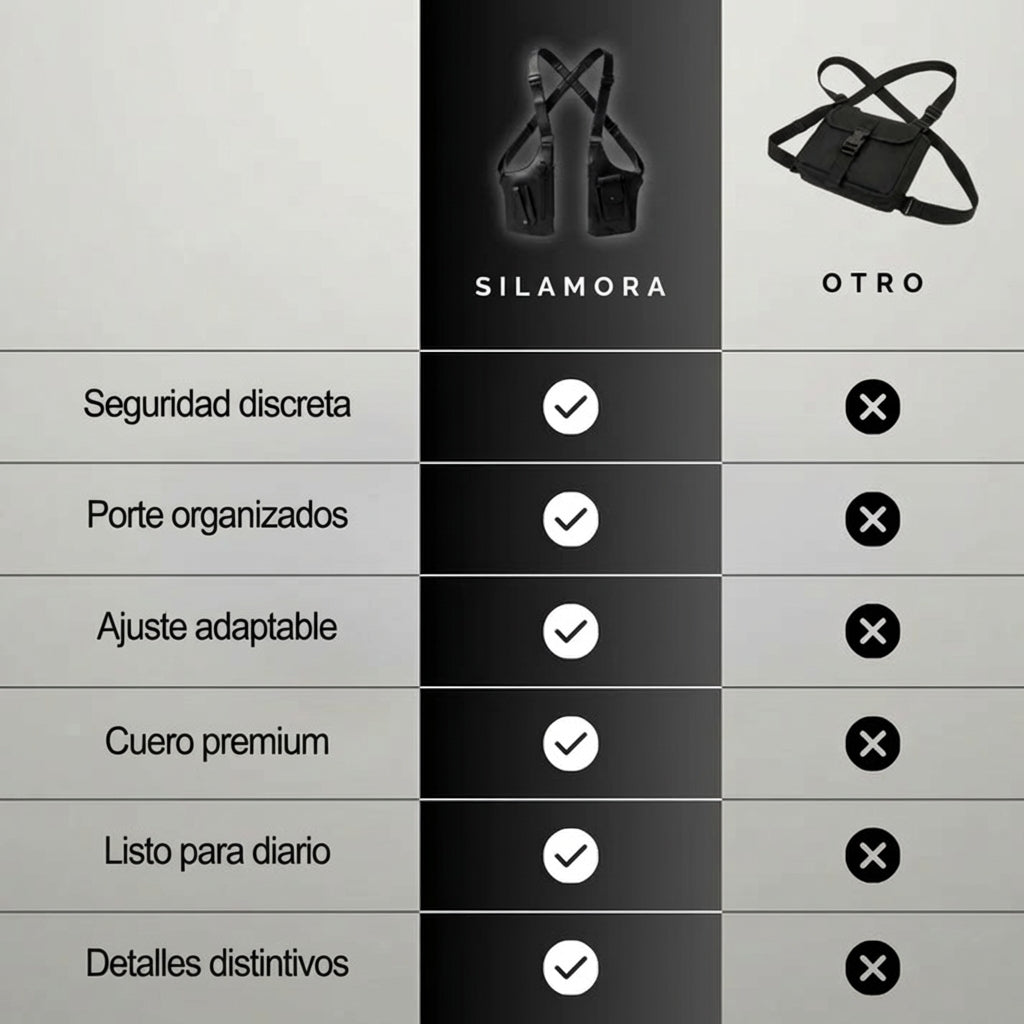 Silamora - Bolso bandolera clásico